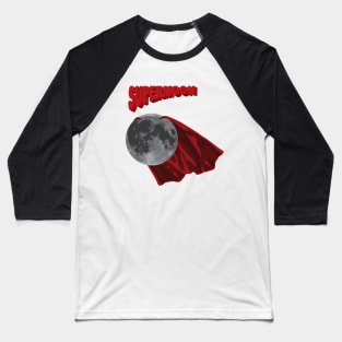 Supermoon Baseball T-Shirt